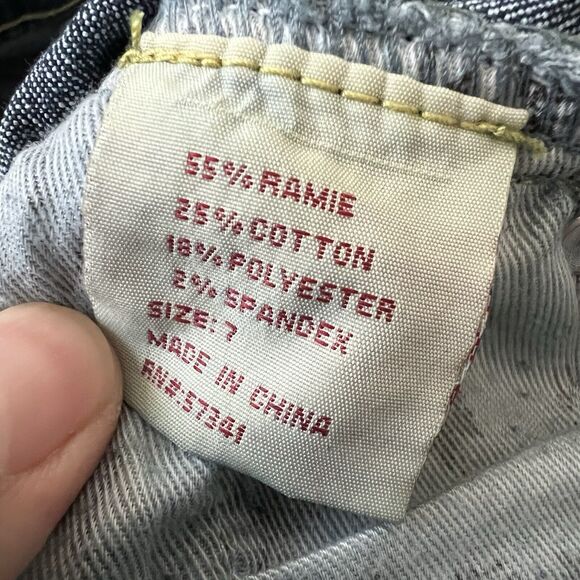 Vintage Y2K Dfx Jeans Sequin Belt Wrap Around Low Rise Wide Leg 7 - Picture 4 of 8